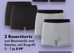 Kaufland 2 Boxershorts Angebot