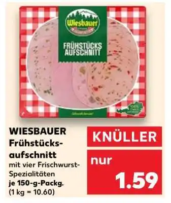 Kaufland WIESBAUER Frühstücksaufschnitt Angebot