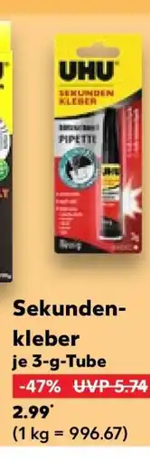 Kaufland Sekundenkleber Angebot