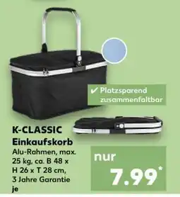 Kaufland K-CLASSIC Einkaufskorb Angebot