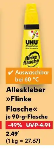 Kaufland Alleskleber Flinke Flasche Angebot