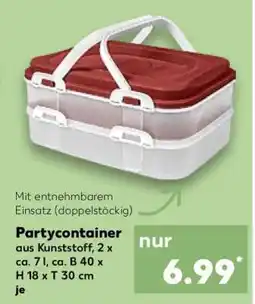 Kaufland Partycontainer Angebot
