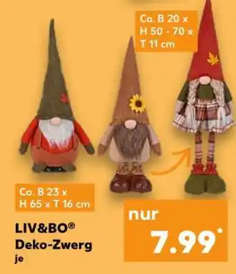 Kaufland LIV&BO Deko-Zwerg Angebot