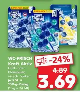 Kaufland WC FRISCH Kraft aktiv Angebot