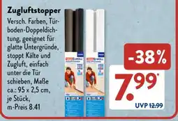 Aldi Süd Zugluftstopper Angebot
