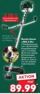 Kaufland Benzin-Sense PBS 2 E5 Angebot