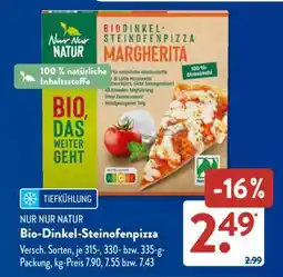 Aldi Süd Bio-Dinkel- Steinofenpizza Angebot