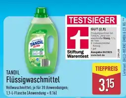 Aldi Nord TANDIL Flüssigwaschmittel Angebot
