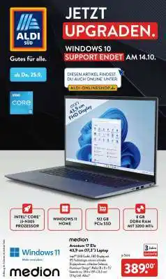 Aldi Süd Medion Akoya E17212 Angebot
