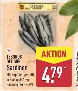 Aldi Nord TESOROS DEL SUR Sardinen Angebot
