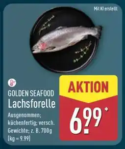 Aldi Nord GOLDEN SEAFOOD Lachsforelle Angebot