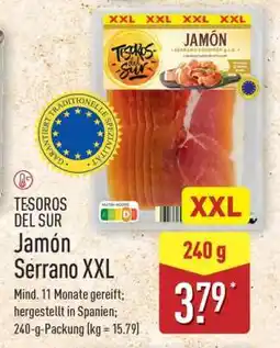 Aldi Nord Jamón Serrano XXL Angebot