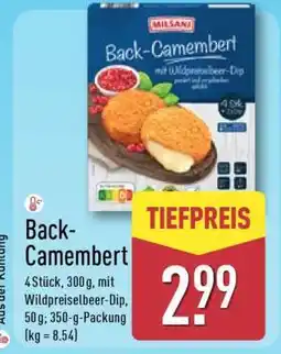 Aldi Nord Back-Camembert Angebot