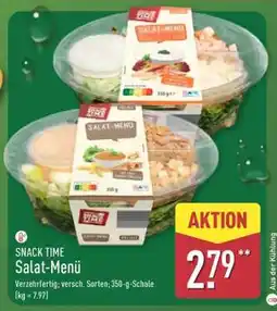 Aldi Nord SNACK TIME Salat-Menü Angebot