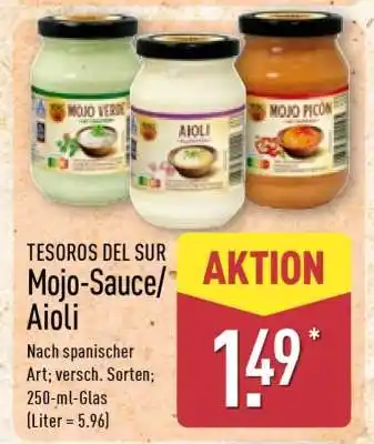 Aldi Nord TESOROS DEL SUR Mojo-Sauce/Aioli Angebot