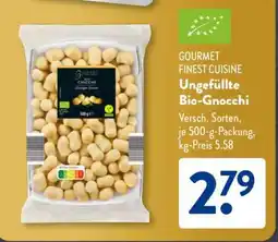 Aldi Süd Ungefüllte Bio-Gnocchi Angebot