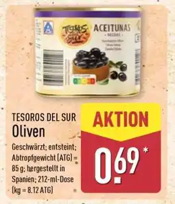 Aldi Nord TESOROS DEL SUR Oliven Angebot
