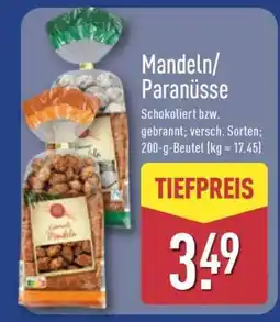Aldi Nord Mandeln/Paranüsse Angebot
