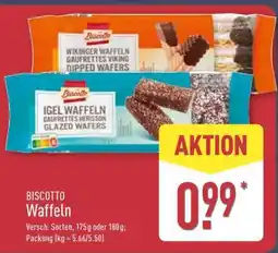 Aldi Nord BISCOTTO Waffeln Angebot