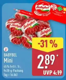 Aldi Nord BABYBEL Mini Angebot