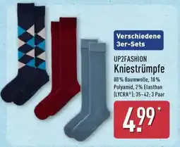 Aldi Nord UP2FASHION Kniestrümpfe Angebot