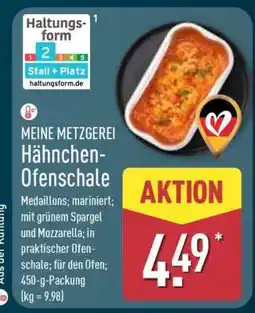 Aldi Nord MEINE METZGEREI Hähnchen-Ofenschale Angebot