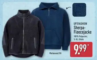 Aldi Nord UP2FASHION Sherpa-Fleecejacke Angebot