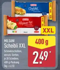 Aldi Nord MILSANI Scheibli XXL Angebot