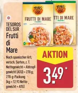 Aldi Nord TESOROS DEL SUR Frutti di Mare Angebot