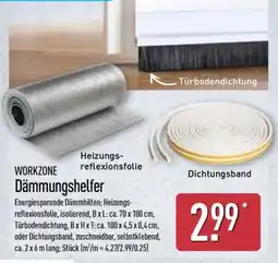 Aldi Nord WORKZONE Dämmungshelfer Angebot