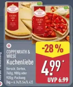 Aldi Nord COPPENRATH & WIESE Kuchenliebe Angebot