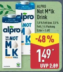 Aldi Nord ALPRO Not M*lk Drink Angebot
