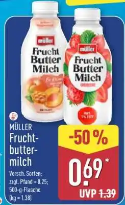Aldi Nord Müller Fruchtbuttermilch Angebot