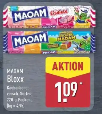 Aldi Nord MAOAM Bloxx Angebot