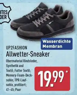 Aldi Nord UP2FASHION Allwetter-Sneaker Angebot