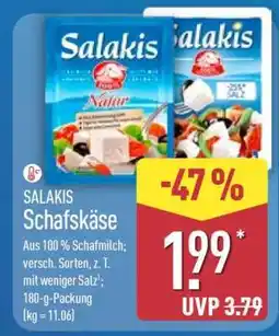 Aldi Nord SALAKIS Schafskäse Angebot
