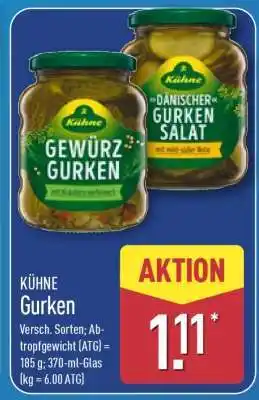 Aldi Nord Kühne Gurken Angebot