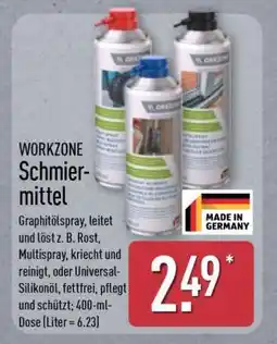 Aldi Nord WORKZONE Schmiermittel Angebot