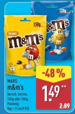 Aldi Nord MARS m&m’s Angebot