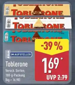 Aldi Nord Toblerone Angebot