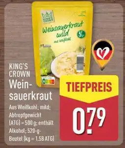 Aldi Nord KING'S CROWN Weinsauerkraut Angebot