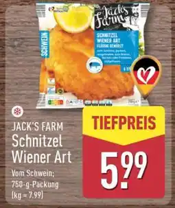 Aldi Nord JACK'S FARM Schnitzel Wiener Art Angebot