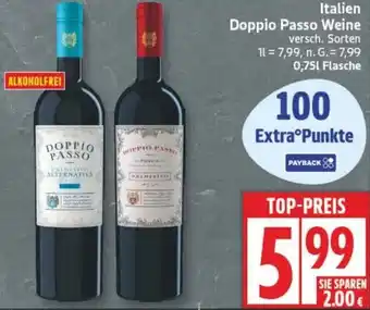 Edeka Italien Doppio Passo Weine Angebot