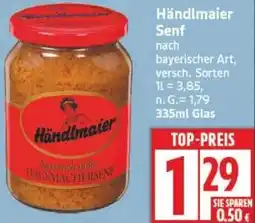 Edeka Händlmaier Senf Angebot