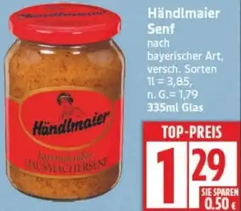 Edeka Händlmaier Senf Angebot