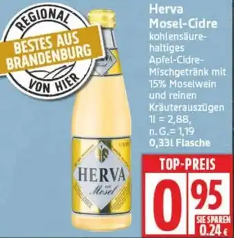 Edeka Herva Mosel-Cidre Angebot