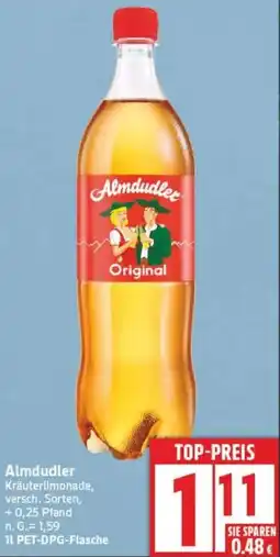 Edeka Almdudler Angebot