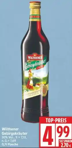 Edeka Wilthener Gebirgskräuter Angebot
