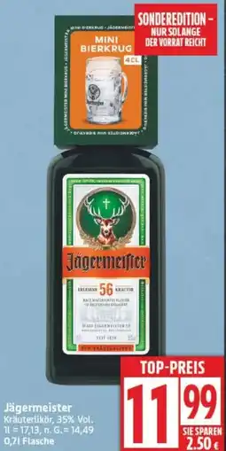 Edeka Jägermeister Kräuterlikör Angebot