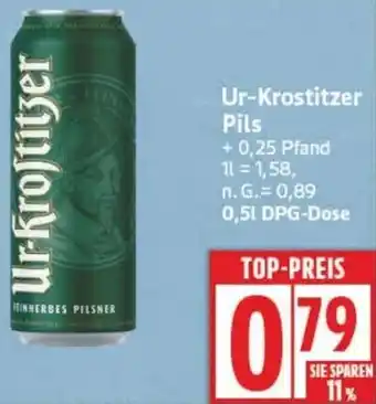 Edeka Ur-Krostitzer Pils Angebot